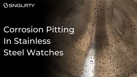 pitting corrosion of stainless steel